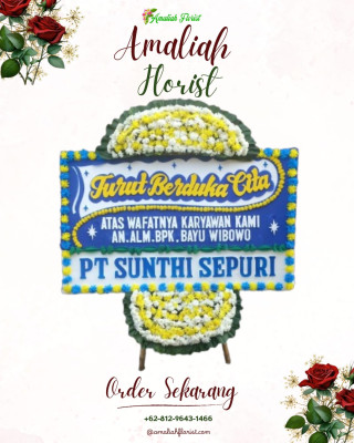 Papan Bunga Duka di Cikujang