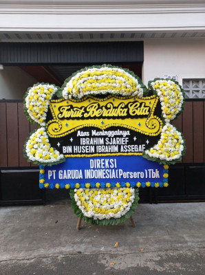 Papan Bunga Duka di Cikujang