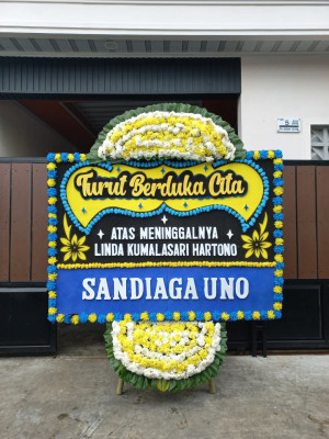 Papan Bunga Duka di Cikujang
